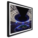 Poster Hertha BSC Olympiastadion bei Nacht