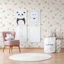 A.S. Création Tapet - Happy Spring, beige, metallic, lilla