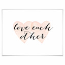 Plakat Confetti & Cream - Love each other
