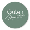 Glasbild Guten Appetit - Rund
