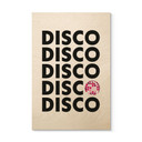 Plakat drewniany Retro Disco Vibes Typografia - Kerr-Dineen
