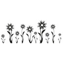 Wallsticker Flora Abstracta