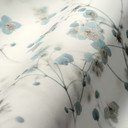 A.S. Creation blomstret tapet i blå og hvidt non-woven tapet blomstret i mat og glat