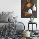 Zelfklevende Poster  Da Vinci - Mona Lisa