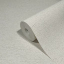 Non-woven tapet i et let meleret look som ensfarvet beige struktureret