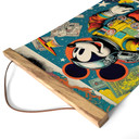 Obraz z tkaniny Treechild - Mickey jako astronauta w stylu retro