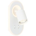 Wandspot Katharina, weiß, 22 x 12 cm, Spot