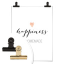 Plakat Confetti & Cream - Happiness is homemade