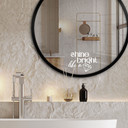 Wallsticker Spiegel Sticker Shine bright like a diamond