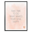 Plakat Confetti & Cream - Take Time