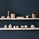 Struktureret tapet med et mørkeblåt tekstillook - Elegant ikke-vævet tapet - Moderne vægdesign