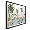 Plakat Kikki Belle - Flamingo Oasis