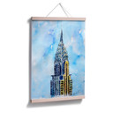 Poster - Bleichner - Chrysler Building in NYC