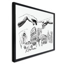 Plakat Roma - Czarno-biały - Pokochaj swoje miasto