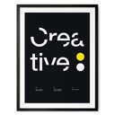 Poster Creatief Typografie Design - Sub88 Studio