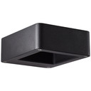 Wandleuchte Ida, schwarz, 4,5 x 12 cm, Metall Außenleuchte