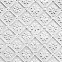 Anaglypta® Amber Luxury texturerad vinyltapet, målningsbar, vit