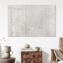 Glasschilderijen in wit in modern design - Ms Tiff