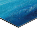 Billede Endless expanse in blue - Schmucker Panorama – print på aluminium