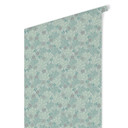 Tapet med mønster Graphic Flowers - grene turkis