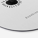 Tableau sur alu-Dibond rond Orara Studio - Sunshine