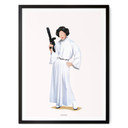 Plakat Tohmé - Leia