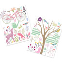 Muursticker Set Gezellig Tuinieren