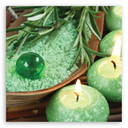 Canvasbillede, Zen spa-lys