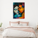 Canvasbillede, Kvinde mand kærlighed