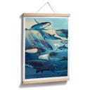 Plakat Brown - Wieloryby