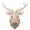 Wallsticker - Polygon - Hjortehoved