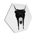 Hexagone - Tableau sur alu-Dibond Ireland - Bear Warrior