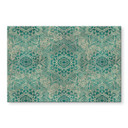 Salpicadero de cocina Mandala Boho Oro y verde - Bloomery Decor