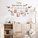 Wallsticker + Name Mijn eerste jaar... mit Platz f�