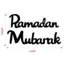 Akrylowa dekoracja Ramadan Mubarak