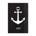 Dekobild Acrylglas - Ahoi  mit Anker