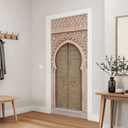 Folia na drzwi Moroccan Door - Sisi & Seb - Samoprzylepna dekoracja na drzwi