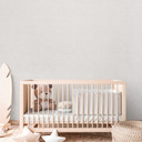 Papel pintado unicolor para habitación infantil crema - papel pintado unicolor con aspecto textil 
