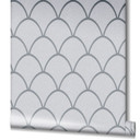 SCHÖNER-WOHNEN non-woven tapet, grafisk tapet grå