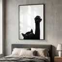Poster Montre-moi ta patte chat - Korenkova