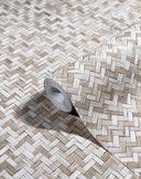 non-woven tapet beige struktur til stue soveværelse tapet marburg