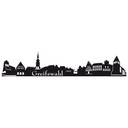 Wandtattoo Greifswald Skyline