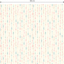Tapet med bue og pil mønster - rosa-blå