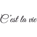 Wallsticker - C'est la vie