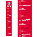 Wandsticker FC Bayern München Messlatte