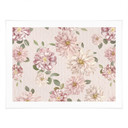Plakat z kwiatami - Dalie Shabby Chic Pink - Bloomery Decor