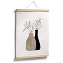 Poster Kubistika - Minimalistische Pflanzen - aus der Cosy Kollektion