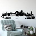 Sticker mural - Nouvelle Orléans Skyline