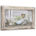 Canvasbillede, stilleben Shabby Chic