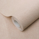 Non-woven tapet slät rosabeige med en fin linne-struktur, subtilt modern och elegant